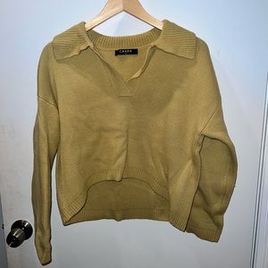 Caara yellow sweater